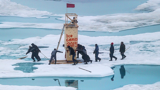 Полярники с дрейфующей станции Северный полюс — 2015 вернулись в Мурманск. Арктика,Мурманск,Северный полюс