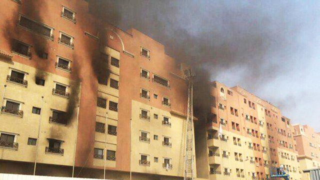 Сотни человек пострадали при пожаре в жилом доме в Саудовской Аравии. Саудовская Аравия,пожары