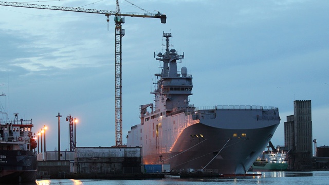 Порядок демонтажа российского оборудования с Мистралей согласован. Франция,корабли и суда,санкции