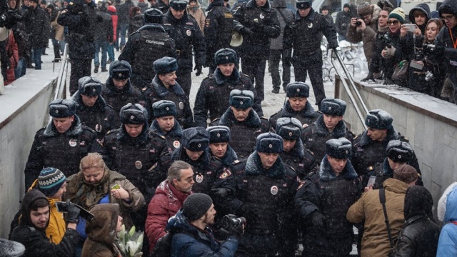 В Москве задержаны десятки активистов