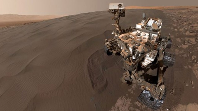 Curiosity сделал новое селфи на Марсе. Марс НАСА космос