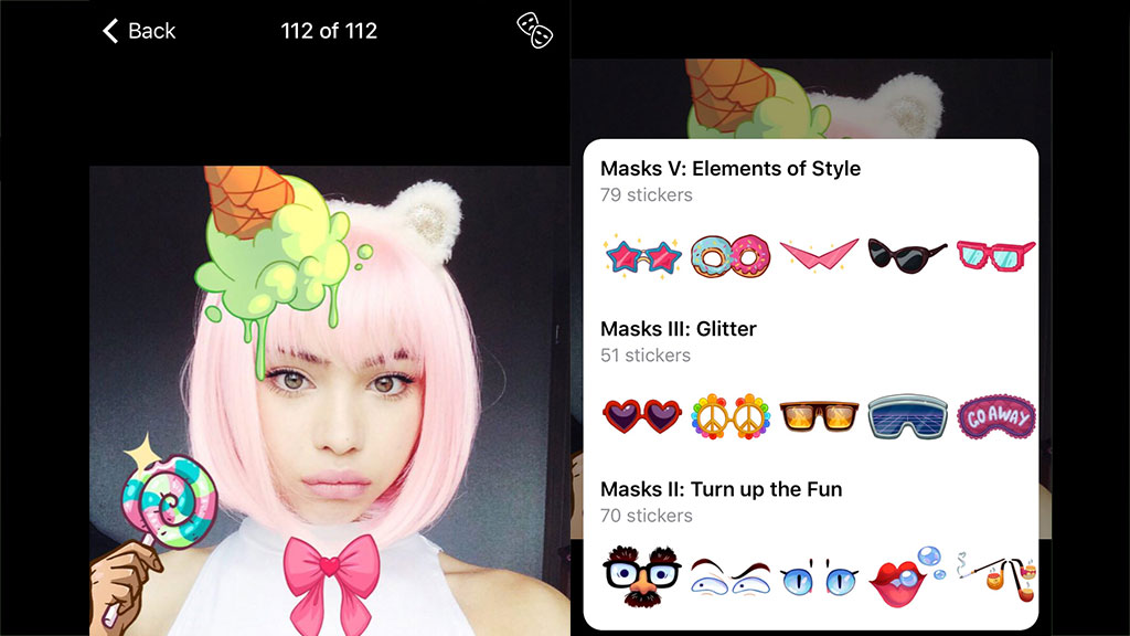 В Telegram возникла возможность делать маски и создавать GIF-файлы