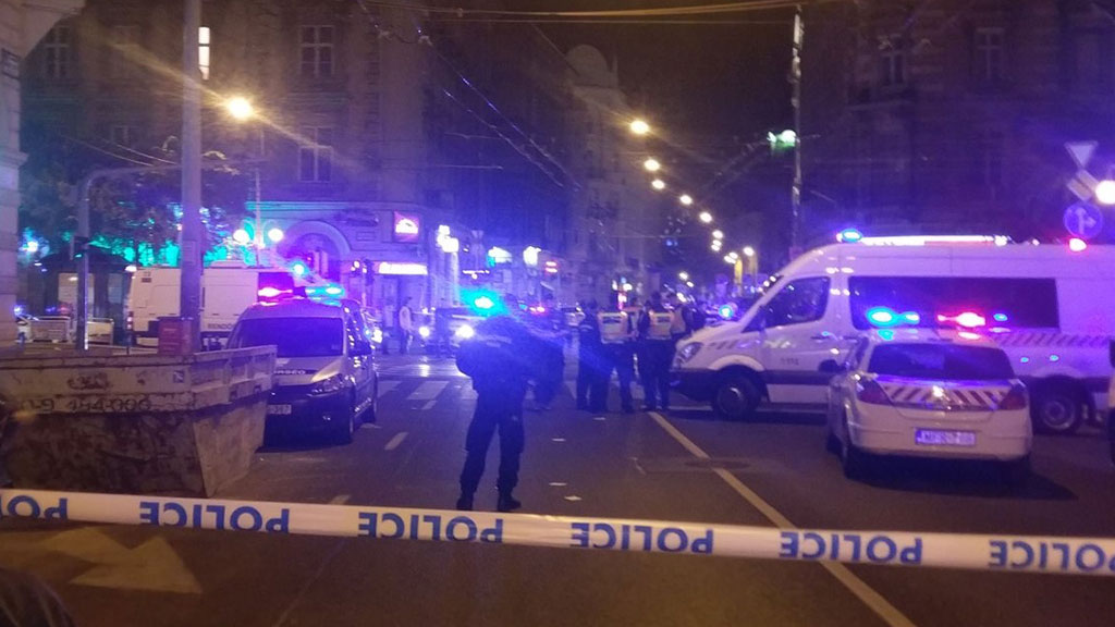В центре Будапешта прогремел мощный взрыв