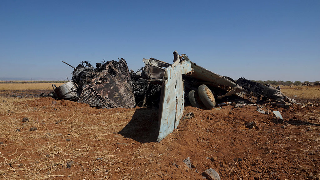 МиГ-23 ВВС Сирии разбился в провинции Хомс