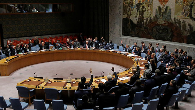 Российская резолюция о перемирии в Сирии единогласно принята СБ ООН