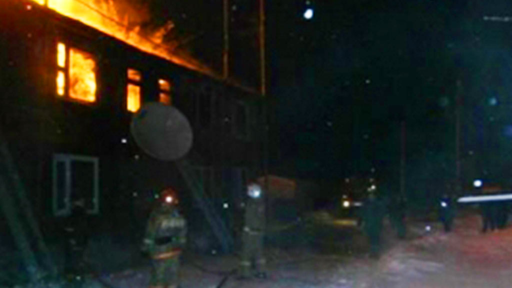 В Пермском крае потушили горящий многоквартирный дом есть пострадавшие