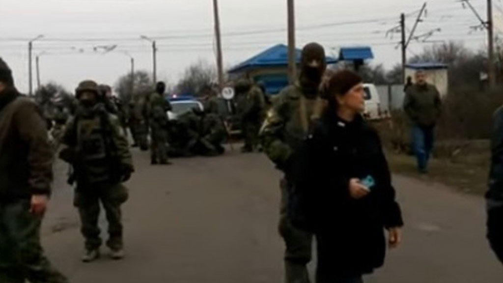Более 40 участников блокады Донбасса задержаны в Кривом Торце
