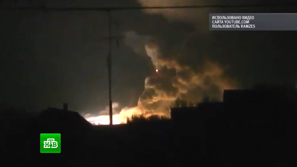 Из-за взрывов на складе боеприпасов под Харьковом и эвакуированы 20 тыс. человек