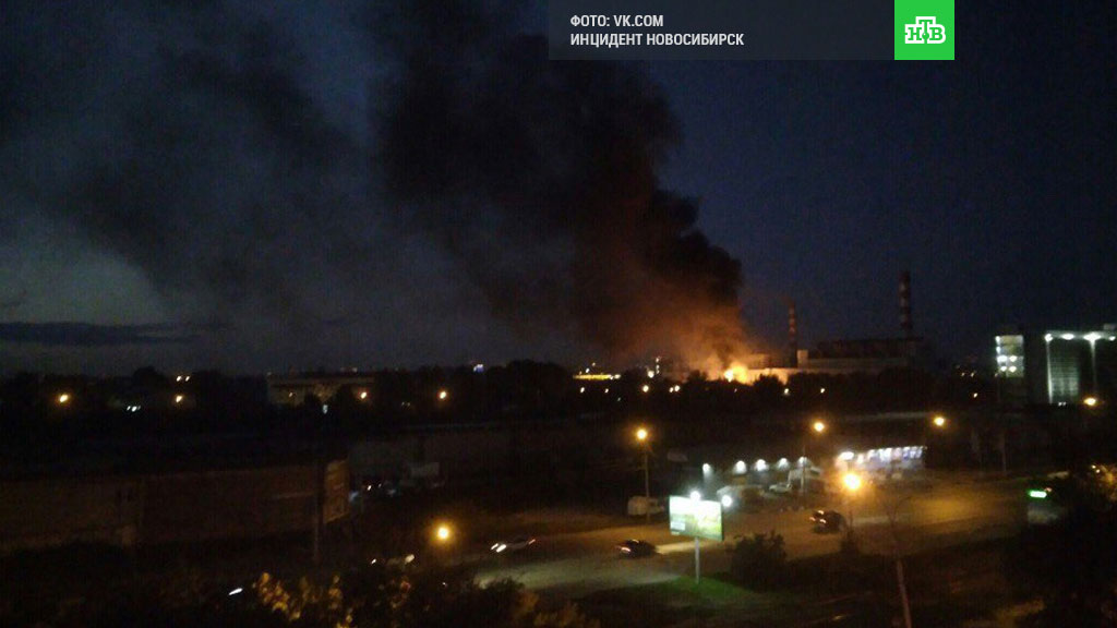 В Новосибирске около тысячи зданий остались без света из-за взрыва на ТЭЦ