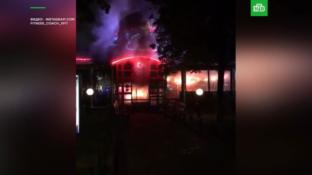 В одном из ресторанов в центральной части Москвы произошел пожар — МЧС