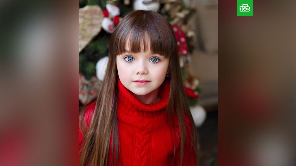 Небольшую россиянку признали самой красивой девочкой в мире