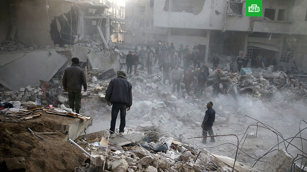 Террористы нанесли удар по центру Дамаска десятки пострадавших