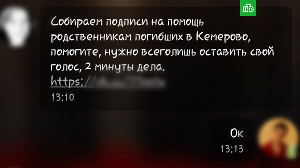 «Ваши дети не погибли»: аферисты пробуют обмануть семьи погибших в Кемерове «Ваши дети не погибли»: аферисты пробуют обмануть семьи погибших в Кемерове