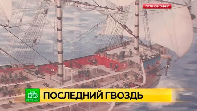 Главком ВМФ вбил последний гвоздь в парусник «Полтава».
Санкт-Петербург, выставки и музеи, история, судостроение.
НТВ.Ru: новости, видео, программы телеканала НТВ Главком ВМФ вбил последний гвоздь в парусник «Полтава».
Санкт-Петербург, выставки и музеи, история, судостроение.
НТВ.Ru: новости, видео, программы телеканала НТВ