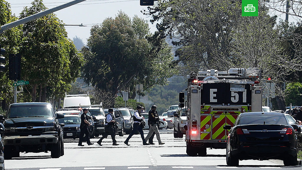 Милиция сказала о 4 жертвах стрельбы в офисе YouTube в Калифорнии