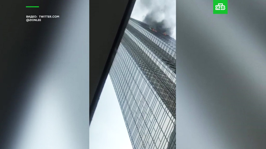 В пожаре в Trump Tower умер один человек