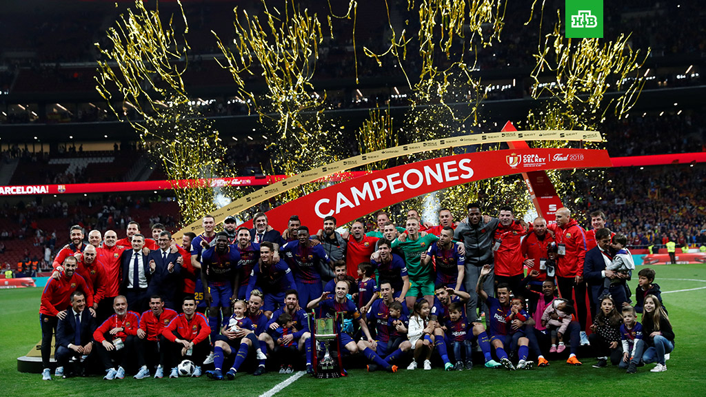 Барселона завоевала Кубок Испании по футболу в 30-й раз в истории
