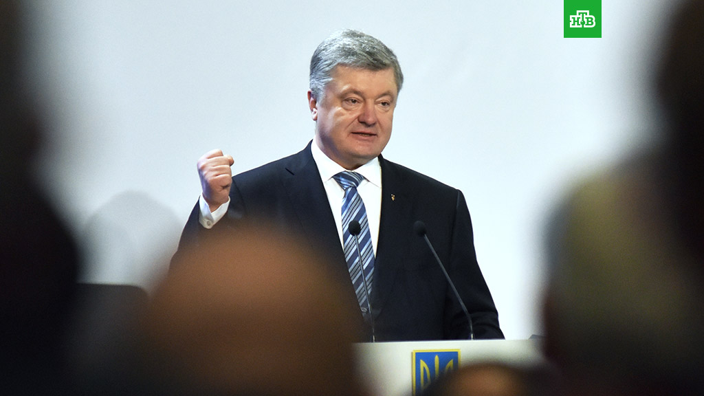 Украинские националисты провели марш и выступили против Порошенко Украинские националисты провели марш и выступили против Порошенко