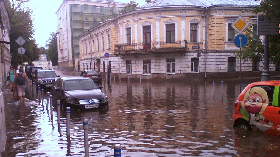 Москва после дождя сегодня