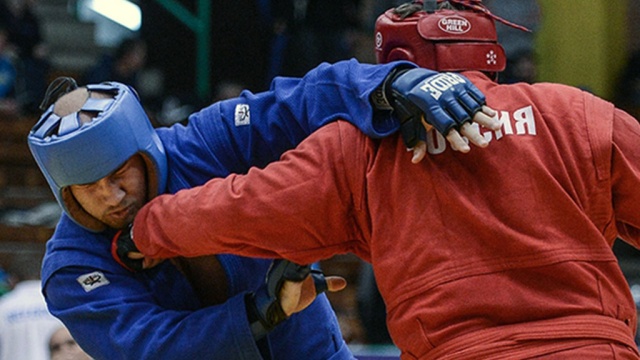 Сборная России завоевала четыре золотых медали на ЧМ по самбо. единоборства спорт