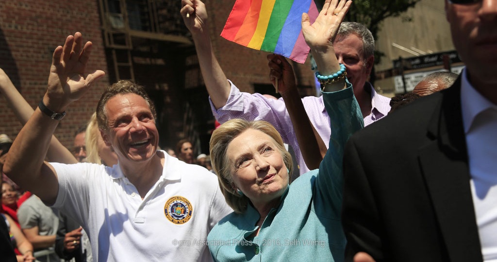 Is clinton gay
