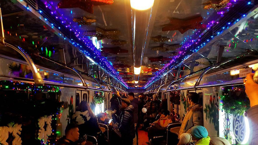 Метро Москвы Новый Год Метро Москвы Новый Год
