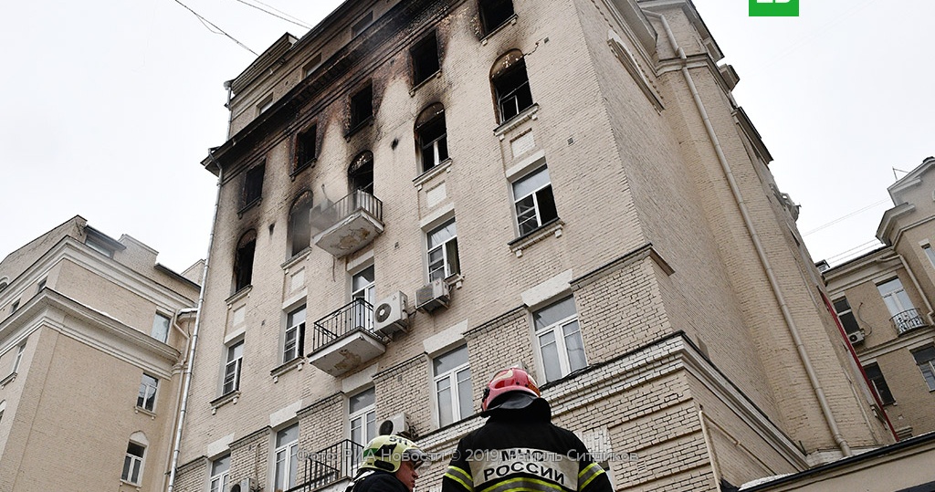 Квартира взвездном доме, гденачался пожар, принадлежала американцу Квартира взвездном доме, гденачался пожар, принадлежала американцу