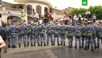 В Москве задержали около 200 участников несанкционированной акции в поддержку Голунова
