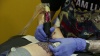 Как татуировки влияют на здоровье. Cht tatoo sm. Как татуировки влияют на здоровье фото. Как татуировки влияют на здоровье-Cht tatoo sm. картинка Как татуировки влияют на здоровье. картинка Cht tatoo sm. Особенно опасна татуировка, выполненная с помощью чернил черного цвета, потому что помимо привычной хны, в их составе присутствует парафениленодиамин. Это химическое соединение при несоблюдении дозировки обычно вызывает экзему, дерматит, сложную аллергическую реакцию и другие поражения кожных покровов.