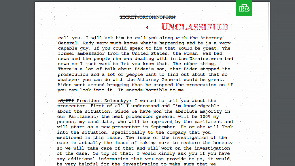 Рассекречена Стенограмма Разговора Трампа С Зеленским // Нтв.ru