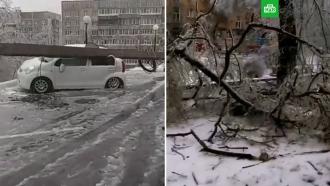 Ледяной дождь обесточил часть Владивостока