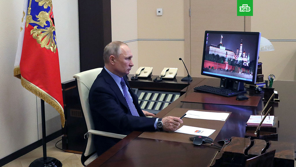Путин: ситуация с коронавирусом в РФ осложняется Путин: ситуация с коронавирусом в РФ осложняется