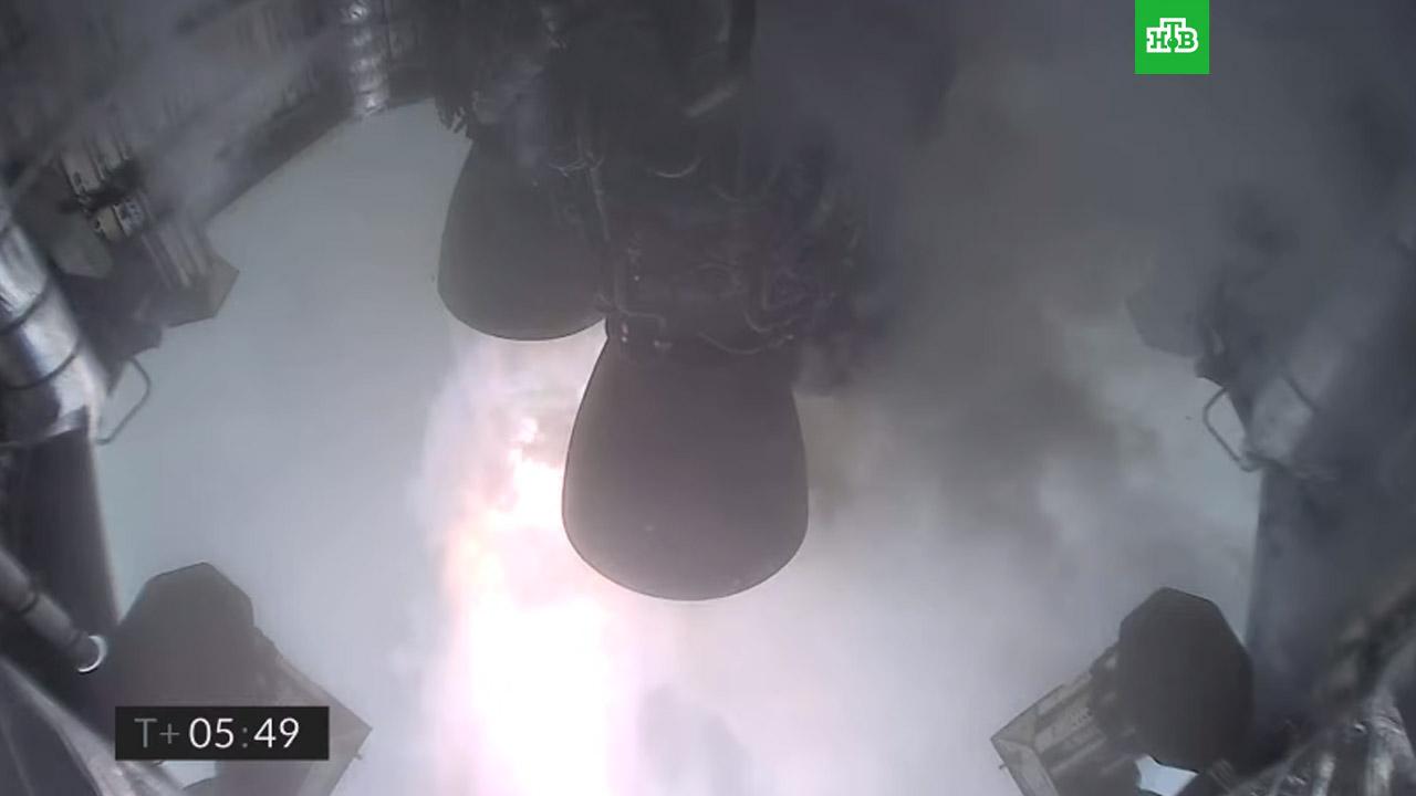 Прототип космического корабля Starship взорвался при посадке