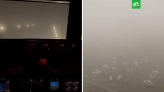 В московских аэропортах <nobr>из-за</nobr> сильного тумана задержано и отменено более 100 рейсов 
