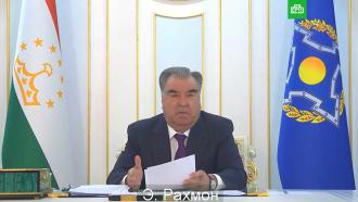 Рахмон: события в Казахстане подтверждают необходимость усиления борьбы с терроризмом