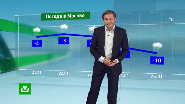 Утренний прогноз погоды на 21 января. .погода, прогноз погоды.НТВ.Ru: новости, видео, программы телеканала НТВ